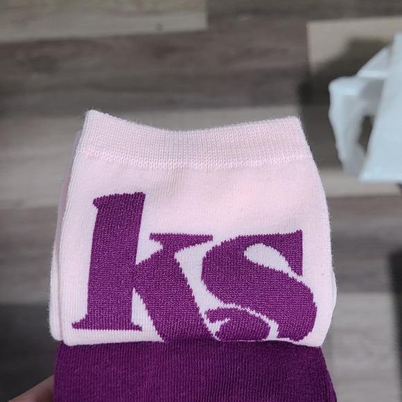 Kate Spade  crew socks 3 pack New in package - Picture 3 of 3